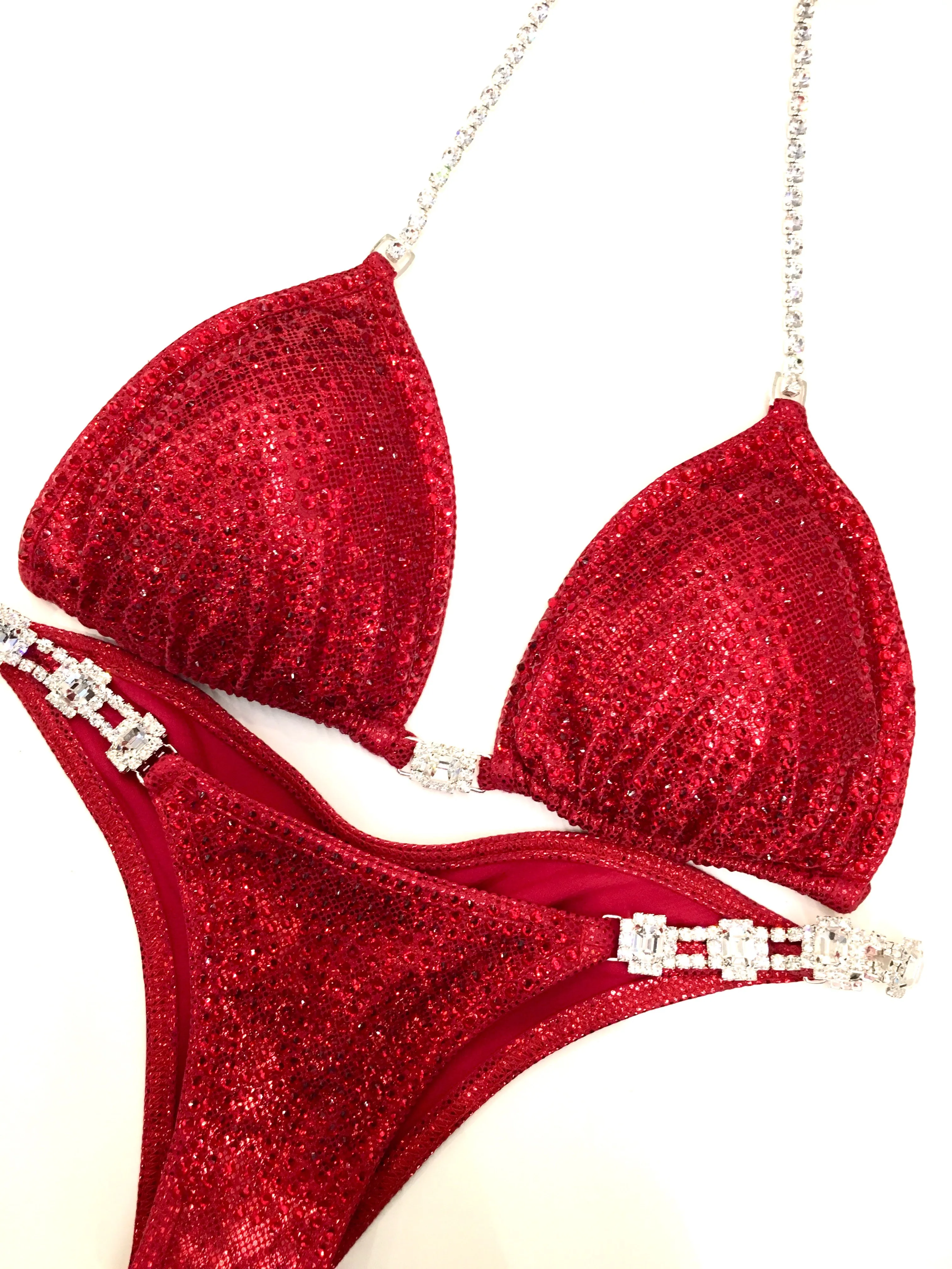 Cherry Red Competition Bikini Rental