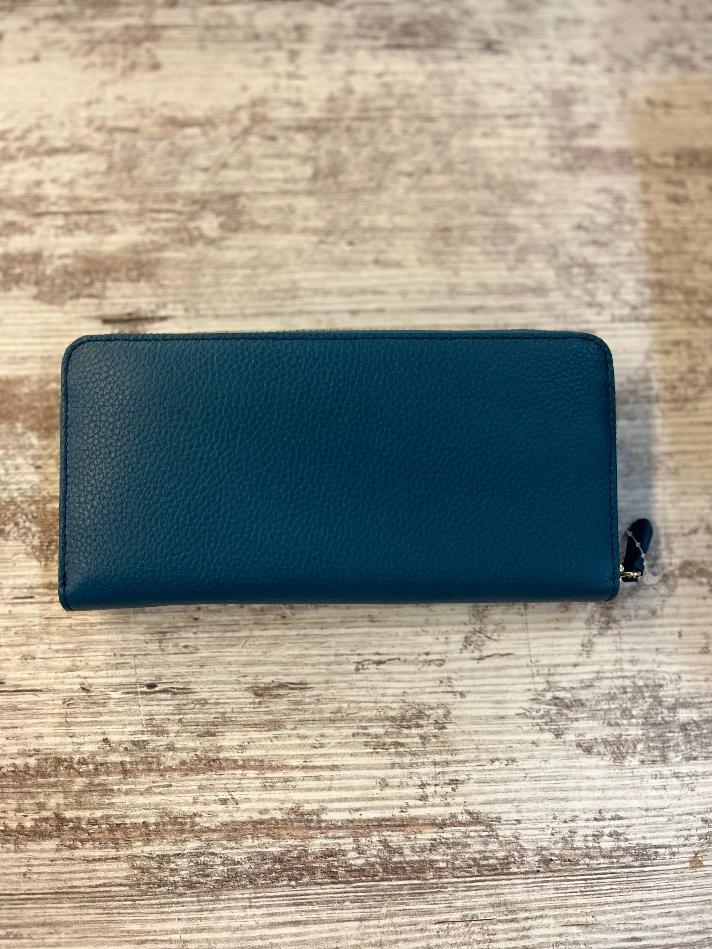 Cole Haan Blue Leather Wallet