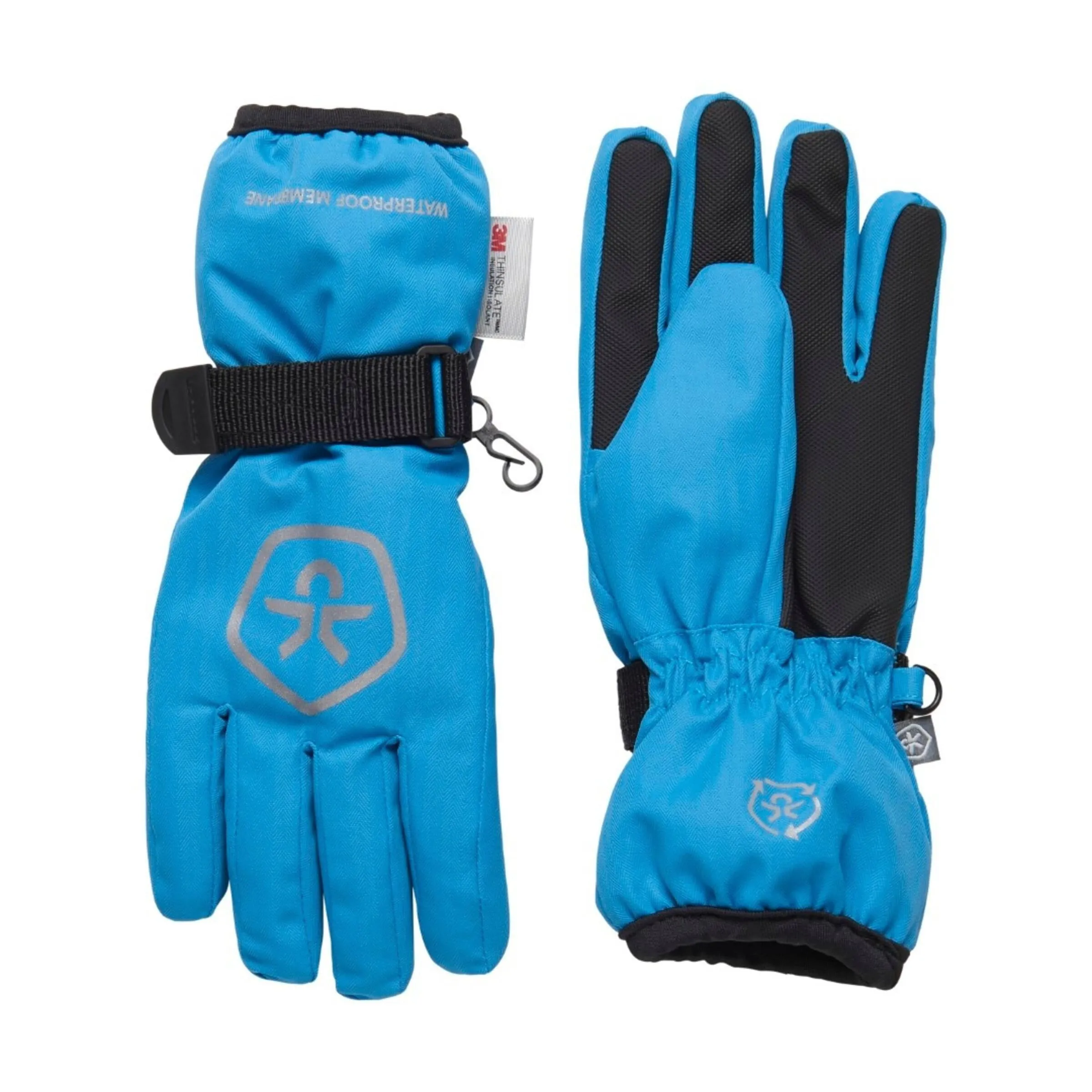 Color Kids Waterproof Gloves - Blue