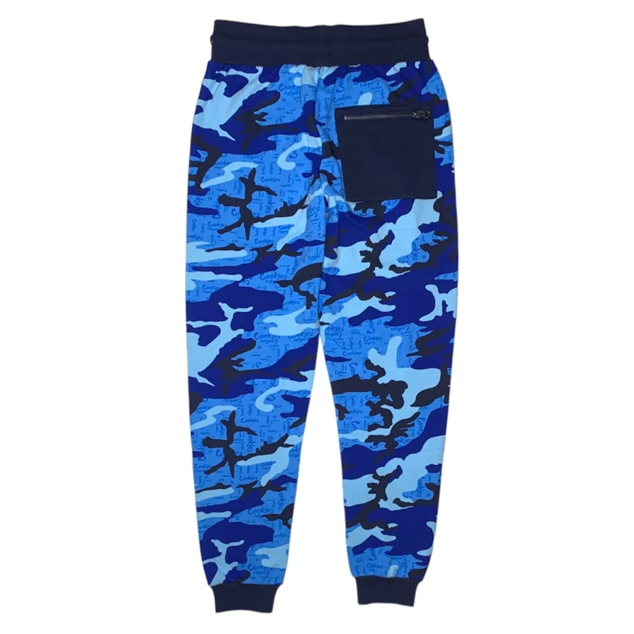 Cookies Across The Board Fleece Camo Sweatpants (Blue) 1562B6504