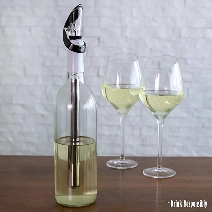 Cork Pops VinOice Wine Chiller and Non-Drip Pourer