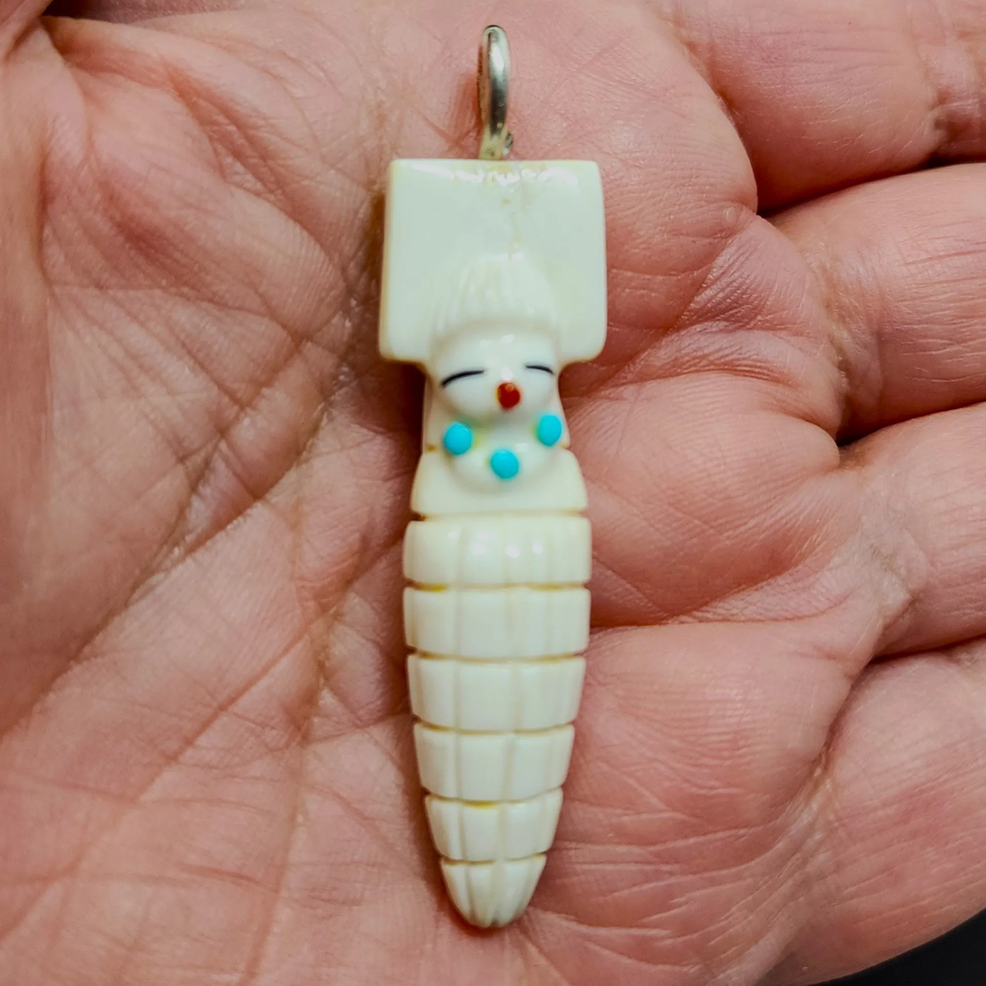 Corn Maiden Pendant with Tablita