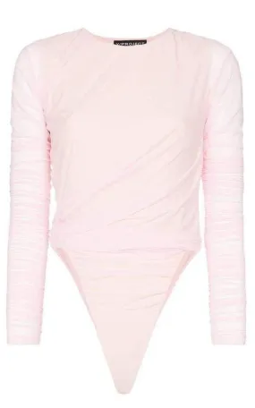 Cut Out Hip Long Sleeved Bodysuit