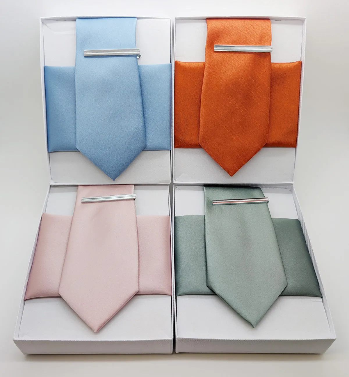 Damzen Shantung Wedding Tie