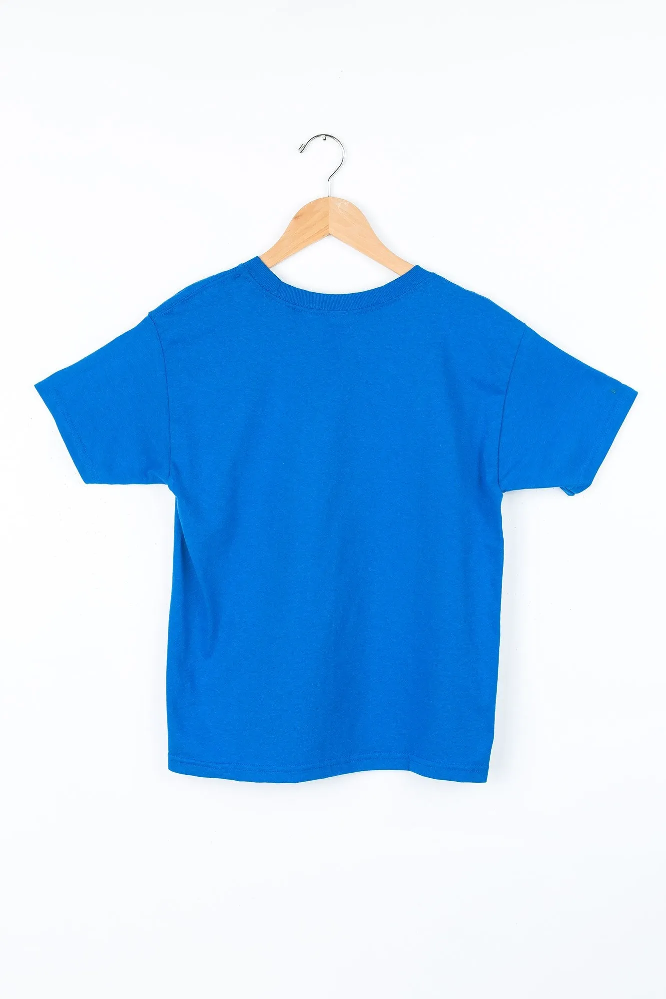 DC Youth Wrecked Skateboard Blue Graphic Tee