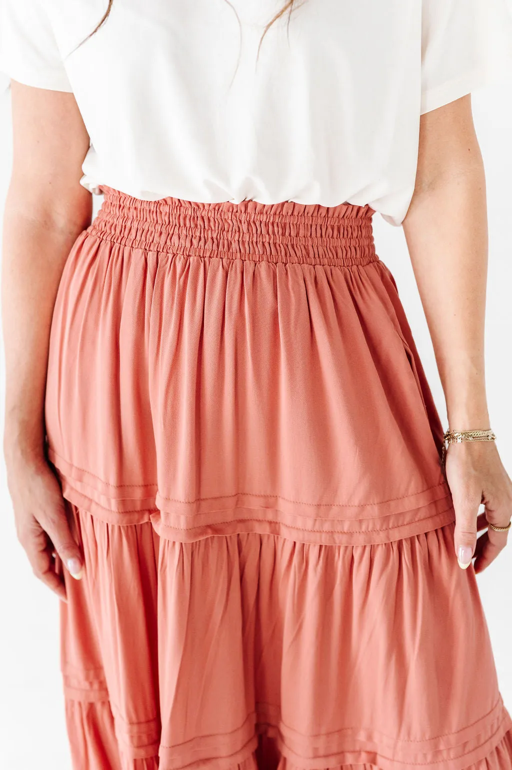 Devery Tiered Skirt