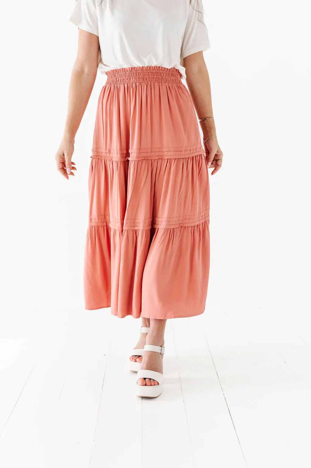 Devery Tiered Skirt