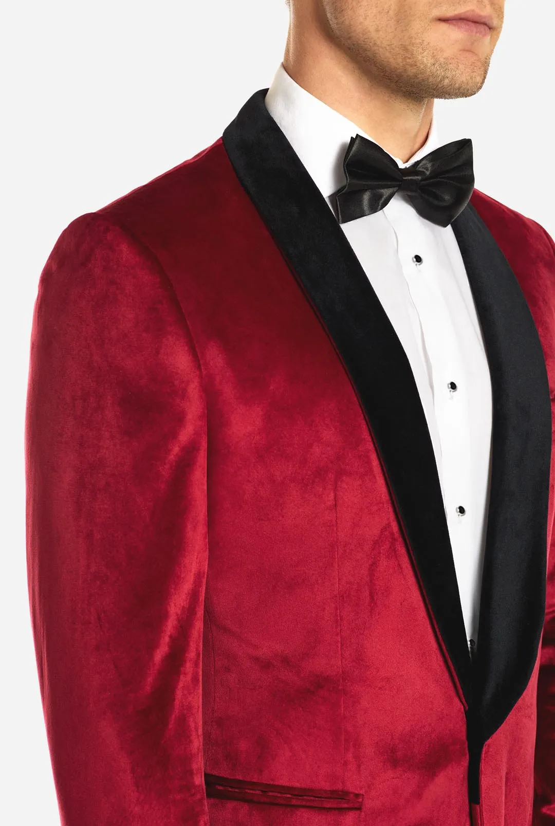 Dinner Jacket - Burgundy