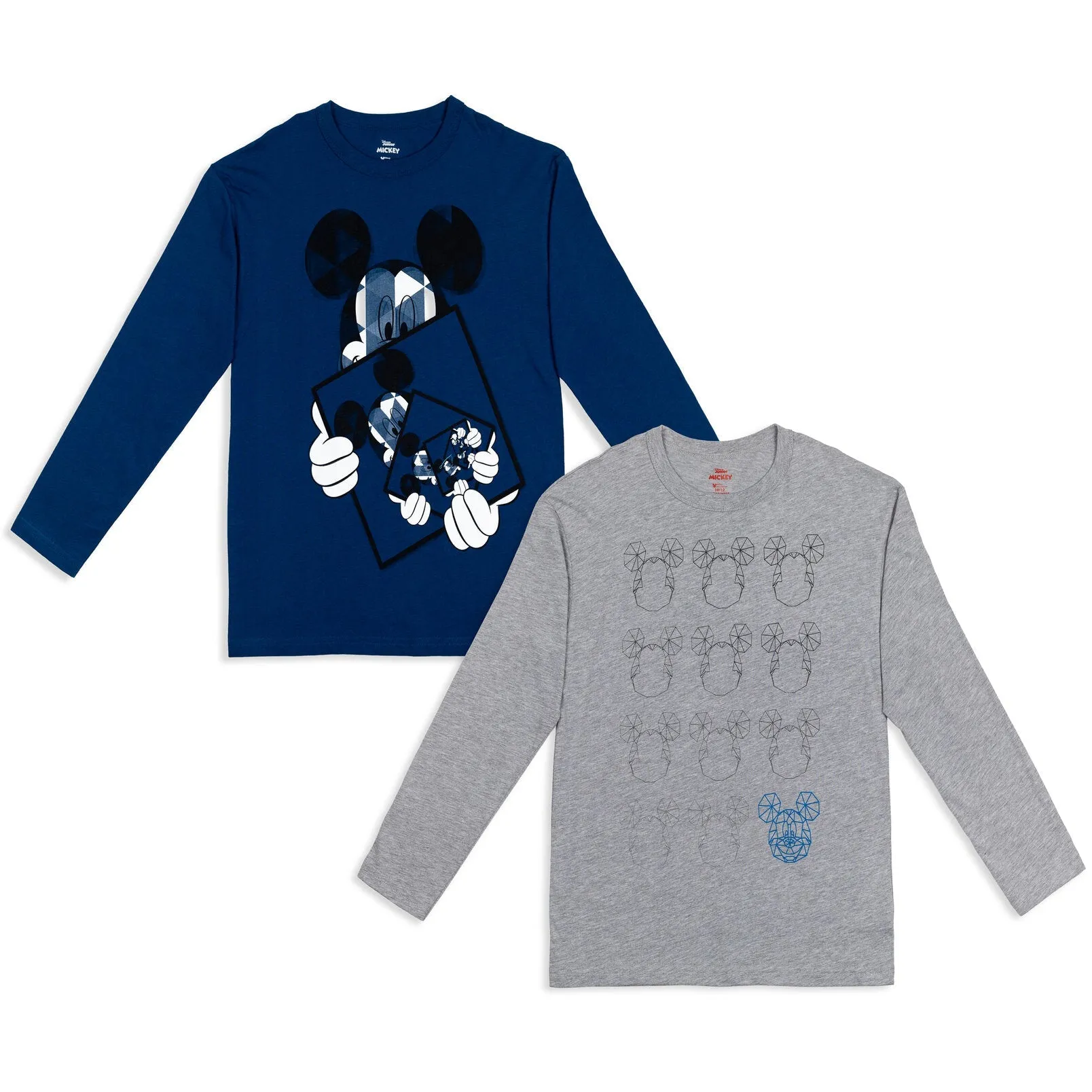 Disney Mickey Mouse 2 Pack Long Sleeve T-Shirts