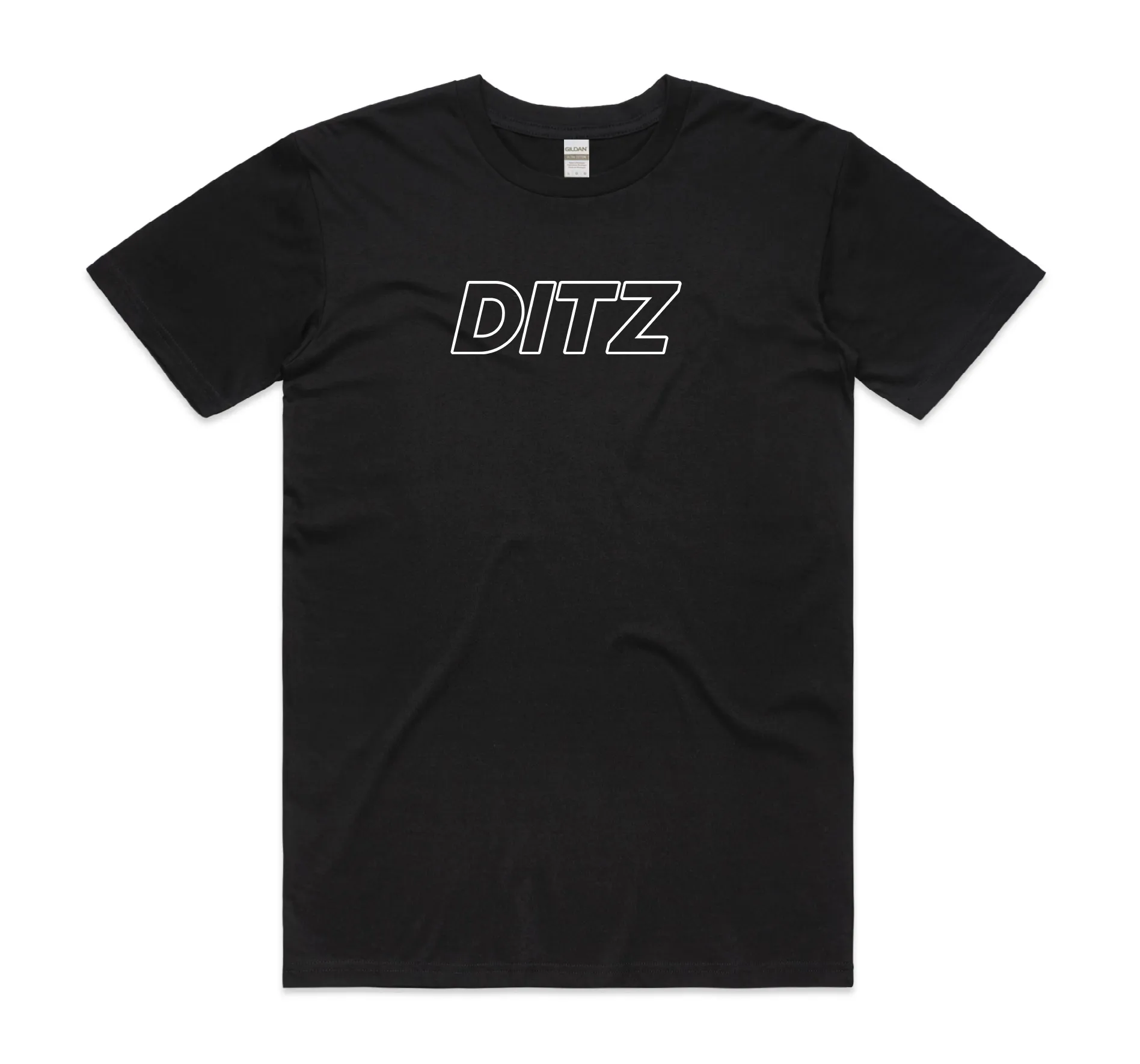 DITZ Logo Black T-Shirt