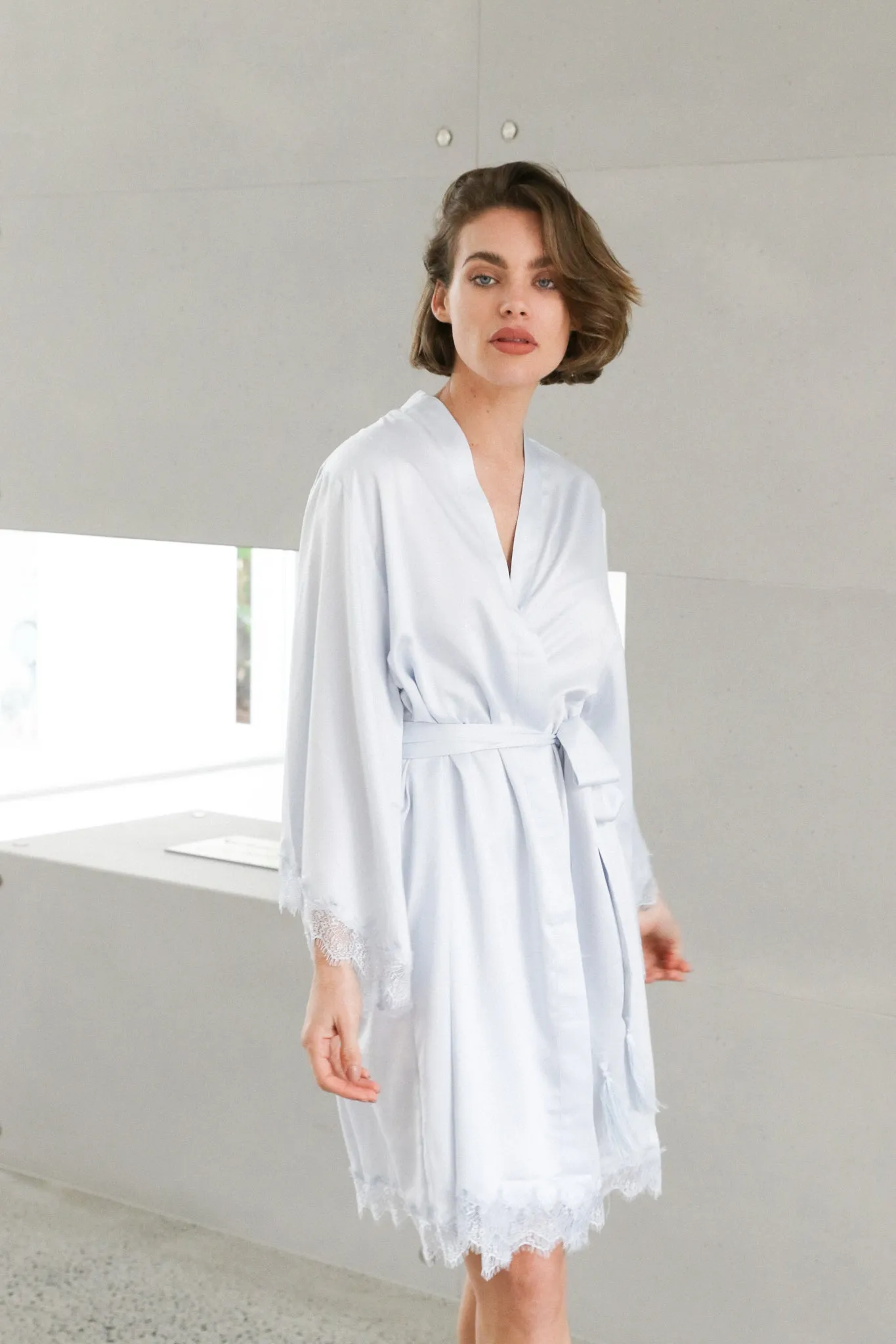 Donatella Robe - Eggshell Blue