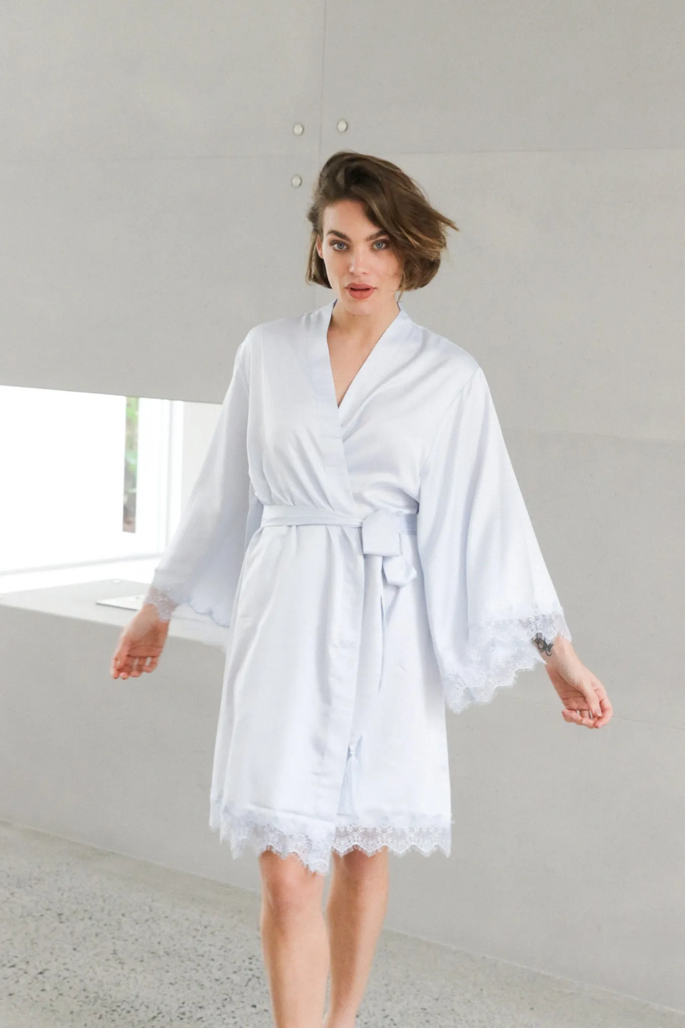 Donatella Robe - Eggshell Blue