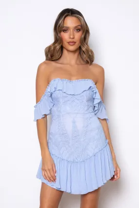 Dreamer Mini Dress - Blue