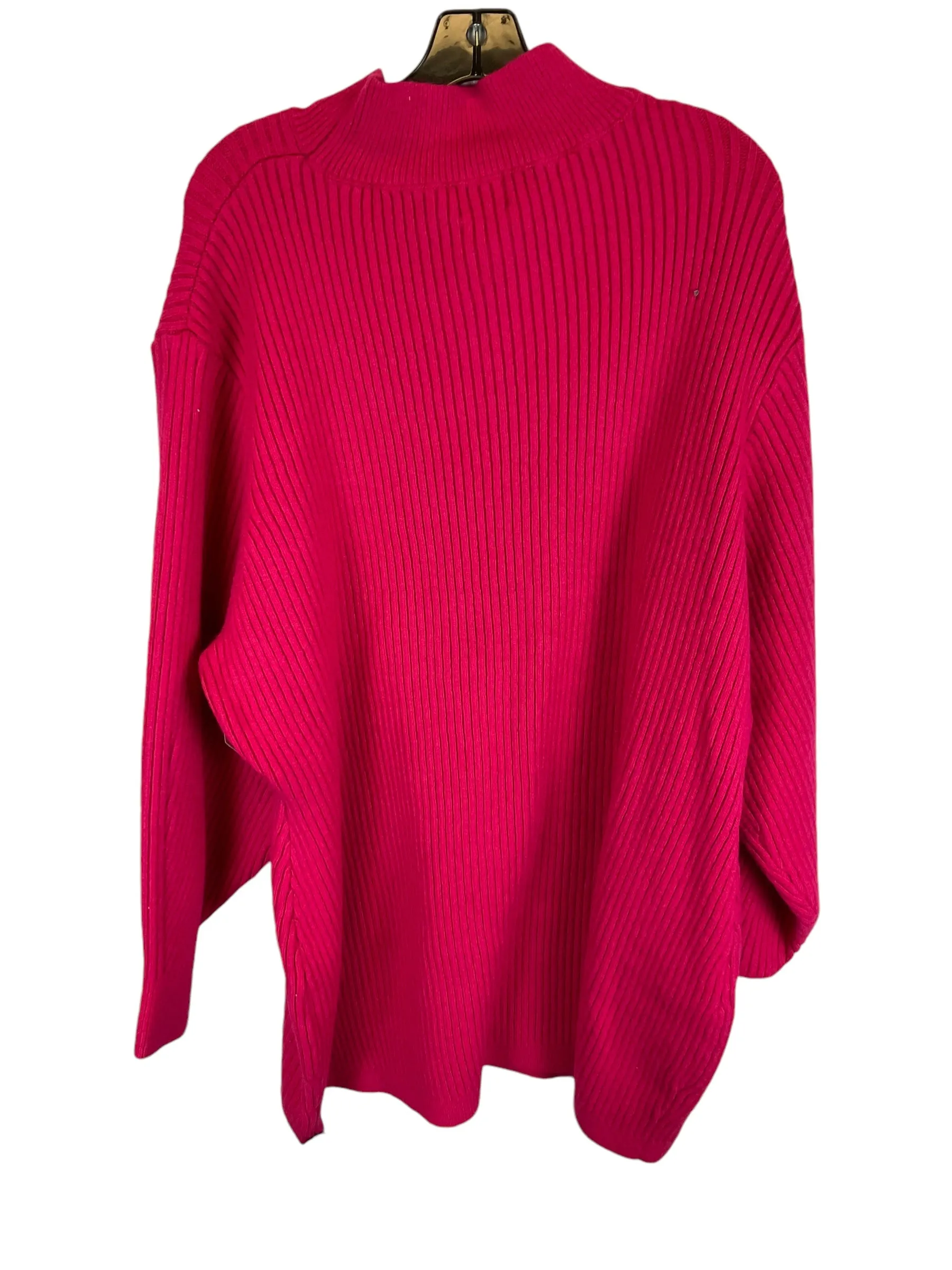 Dress Sweater By H&m In Pink, Size: 4x