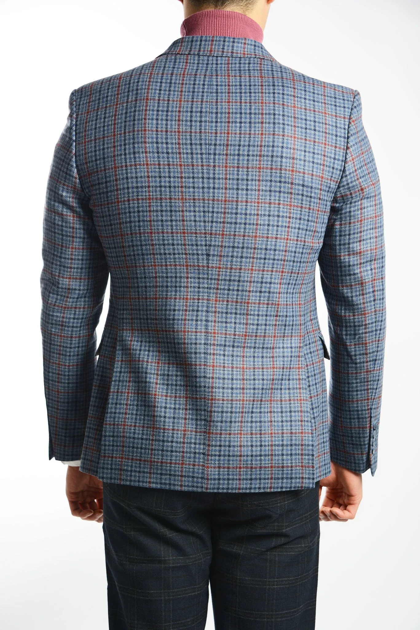 DT Windowpane Euro Sport Coat