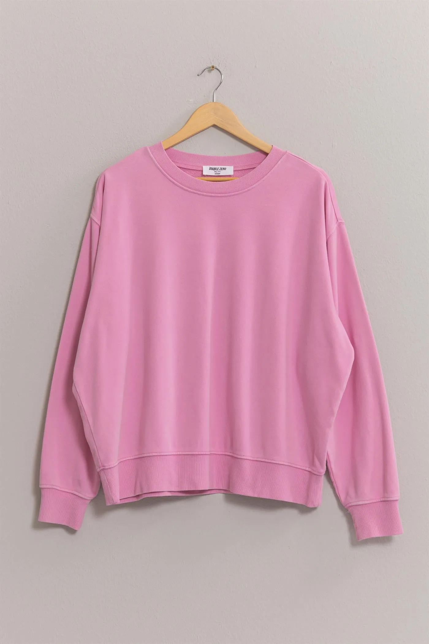 'Easy Days' Sweatshirt - Rose Pink