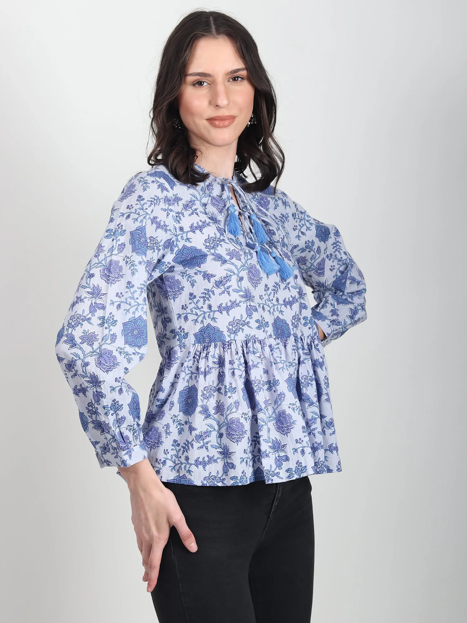 Elay floral printed Top