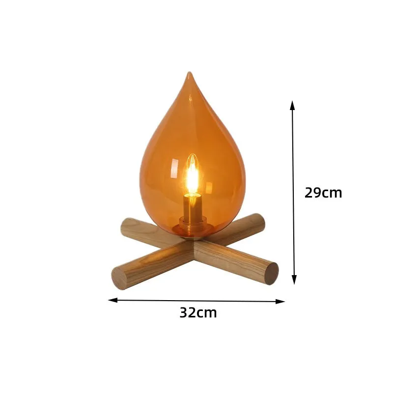 Ember Glow Retro Fire Atmosphere Lamp