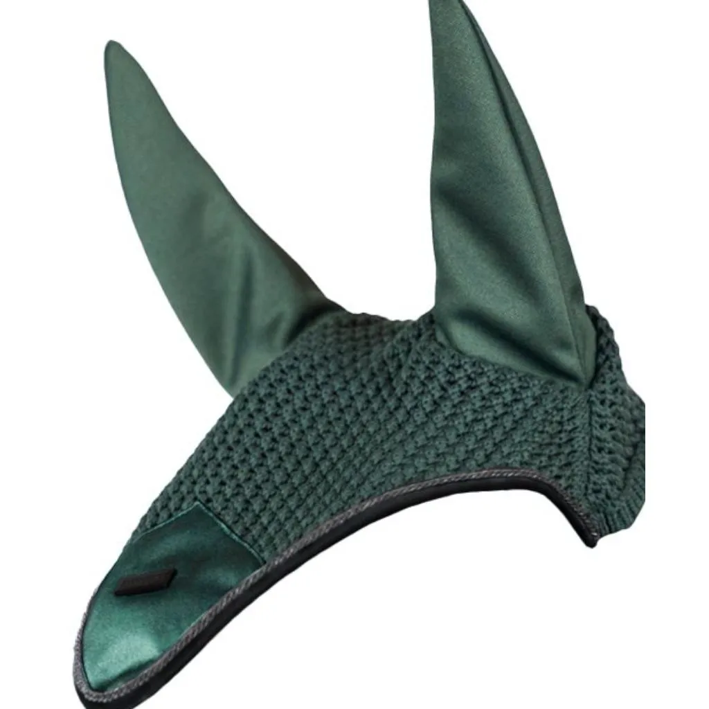 Equestrian Stockholm Ear Bonnet Sycamore Green FULL