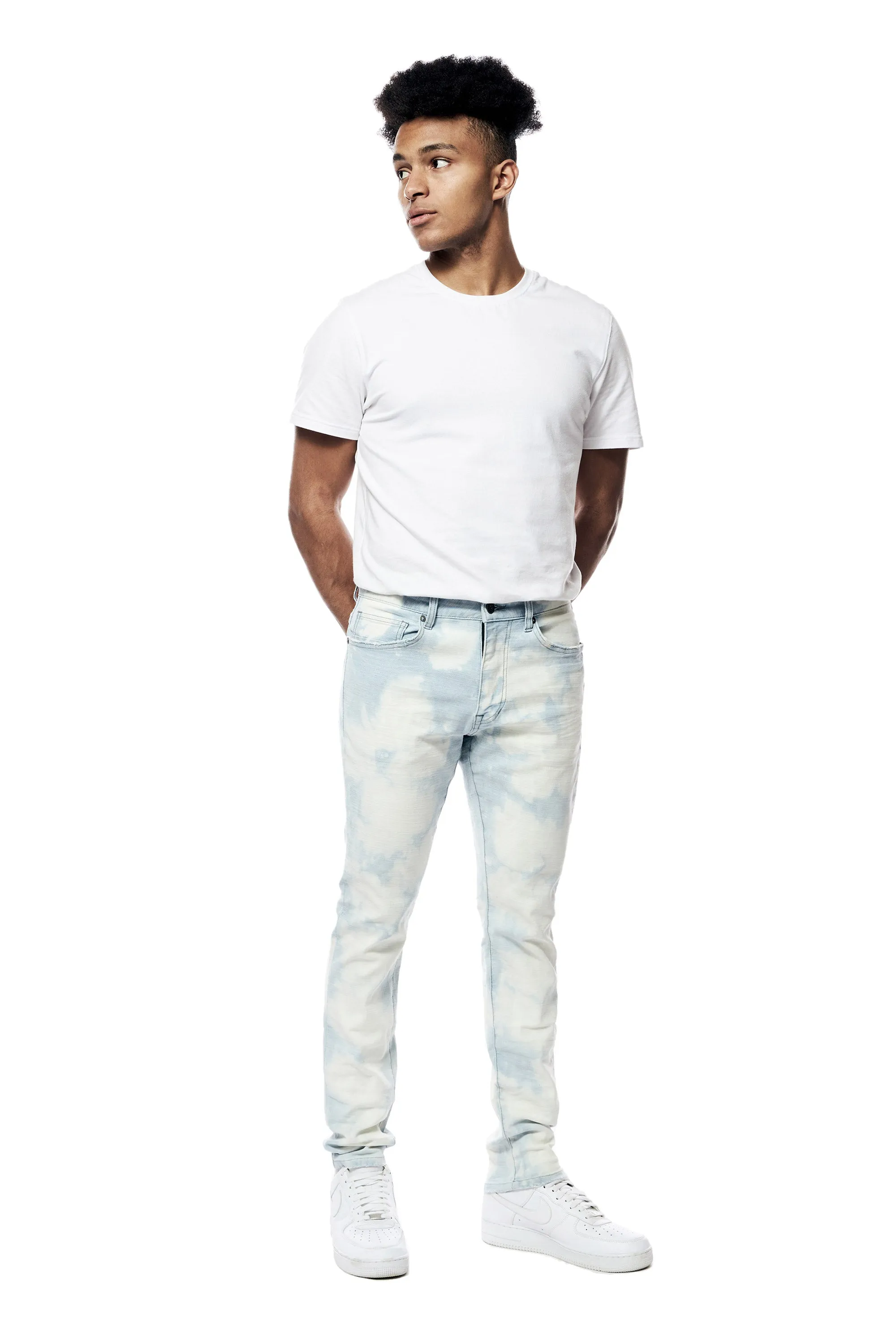 Essential Premium Washed Jeans - Travis Blue