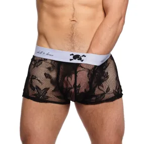 Floral Lace Black Trunk