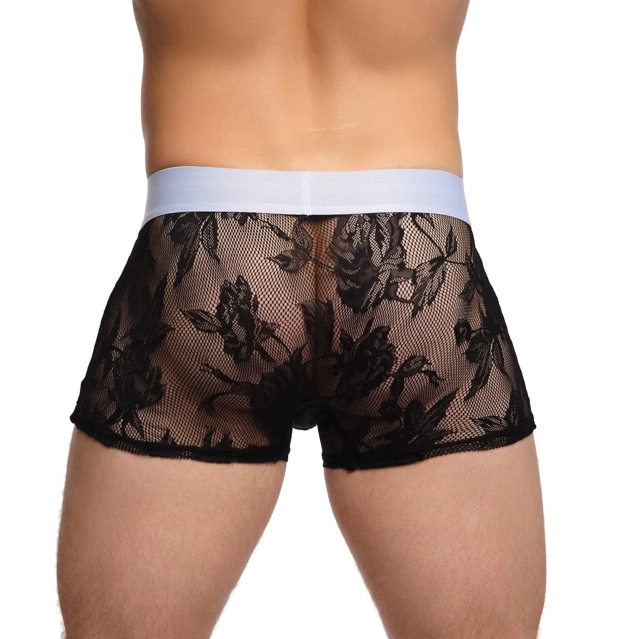 Floral Lace Black Trunk