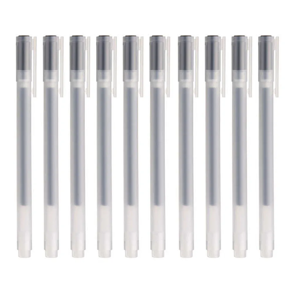 Gel Ink Ballpoint Pen - Cap Type 0.38mm (10 Pack)