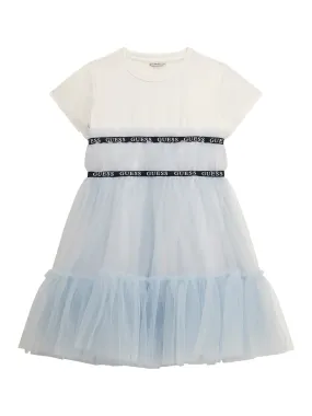 Guess Girls Blue Tulle Dress