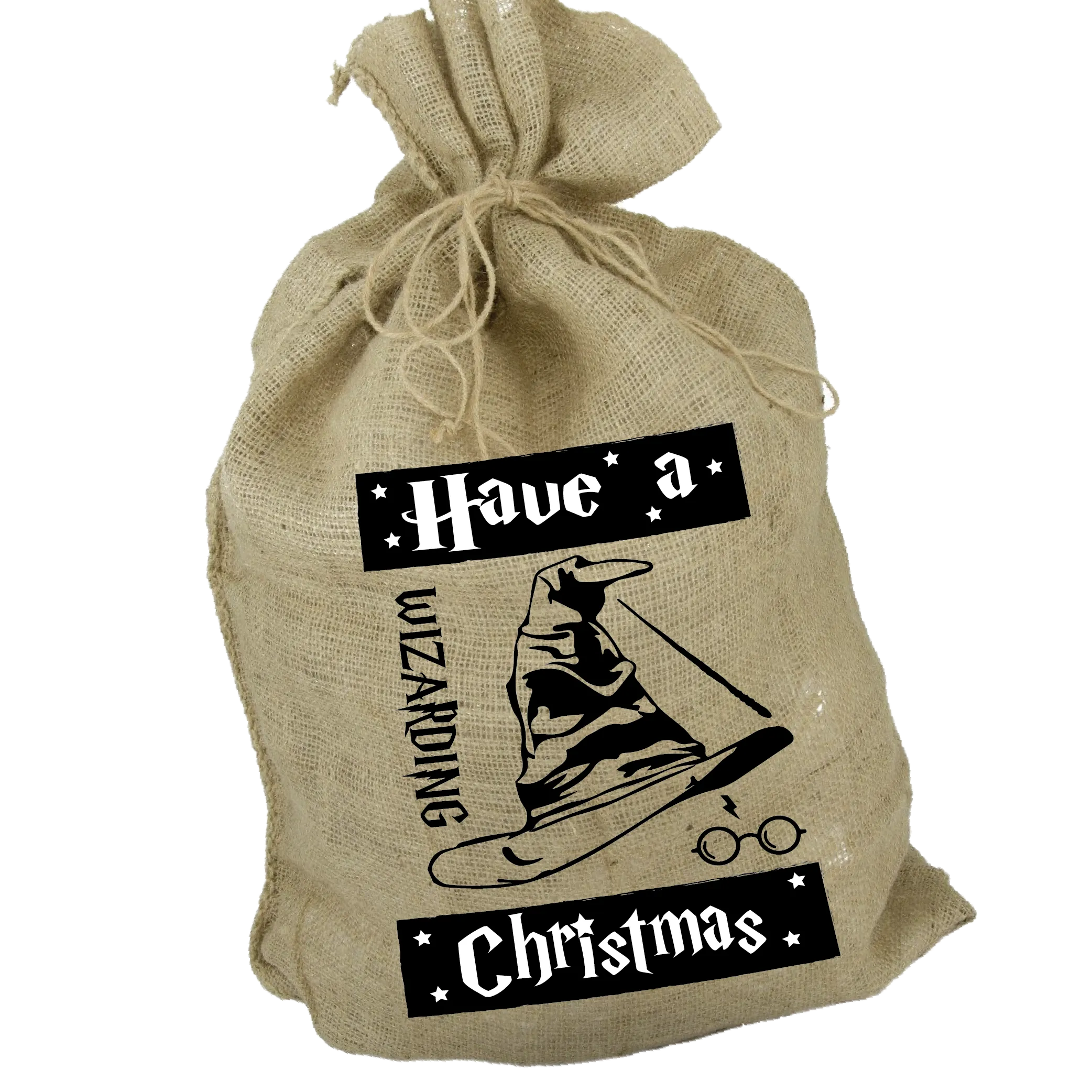 Have a Wizarding Christmas Santa Sack