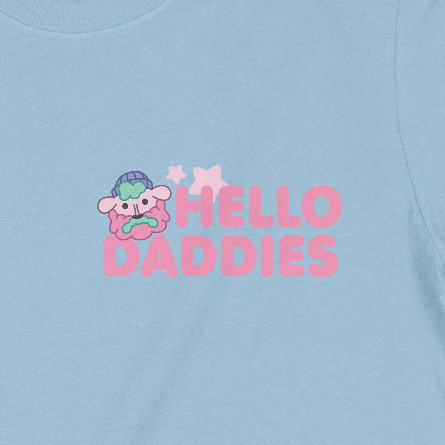 Hello Daddies Tee (Baby Blue)