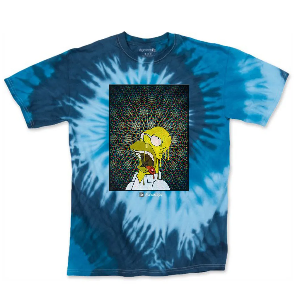 Homer Blotter Blue Tie dye