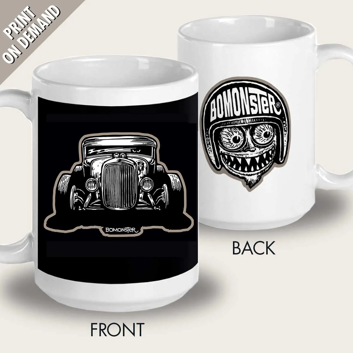 Hot Rod Ceramic Mug "A Rod"