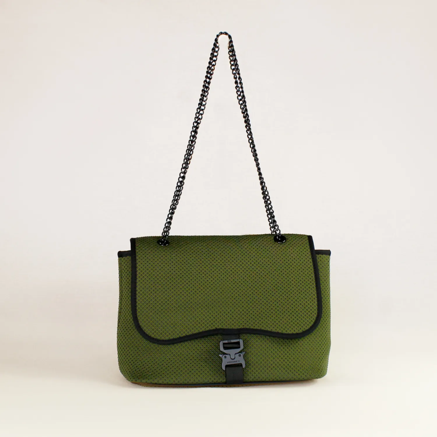 ICON TOTE   FLAP CROSSBODY   POUCH - SAFARI GREEN