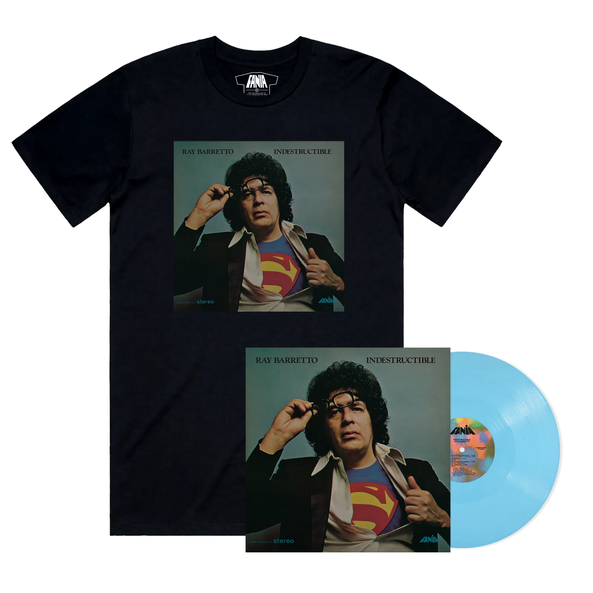 Indestructible (180G Baby Blue LP   Indestructible T-Shirt)