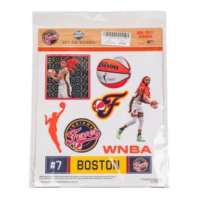 Indiana Fever Aliyah Boston #7 Decal Sheet in Navy by Wincraft