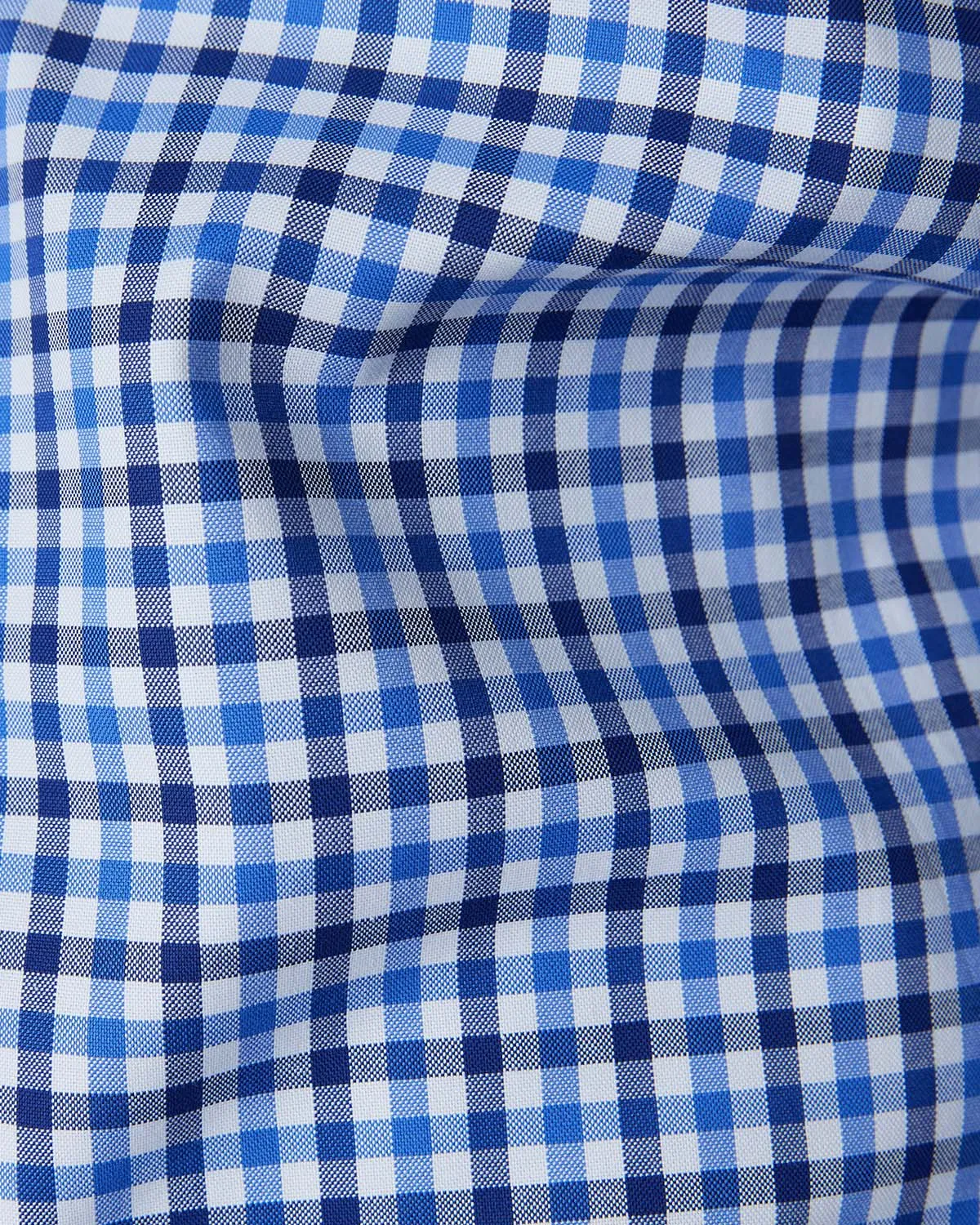 Japanese Checked Shirt - Blue