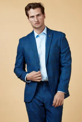 JERRY - Blue Check Blazer