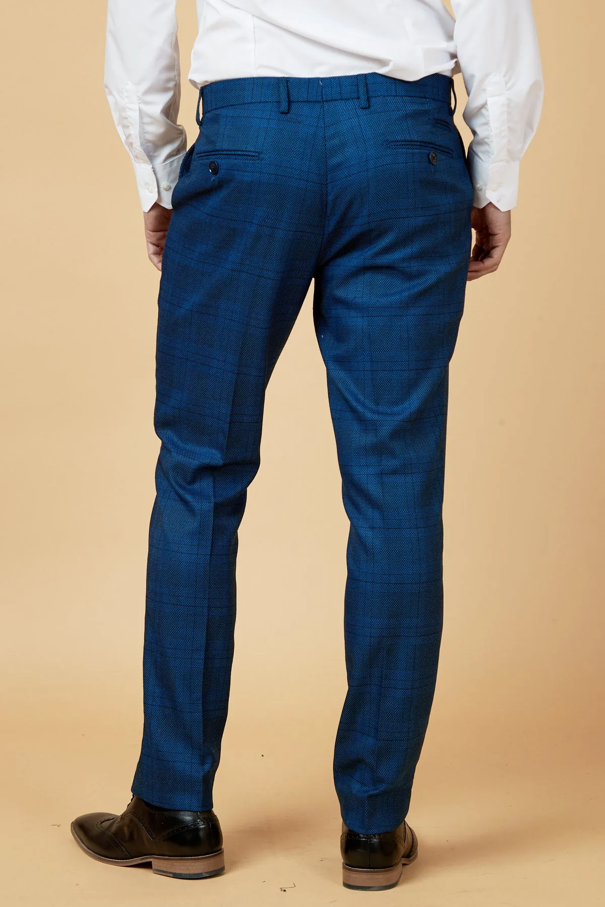 JERRY - Blue Check Blazer