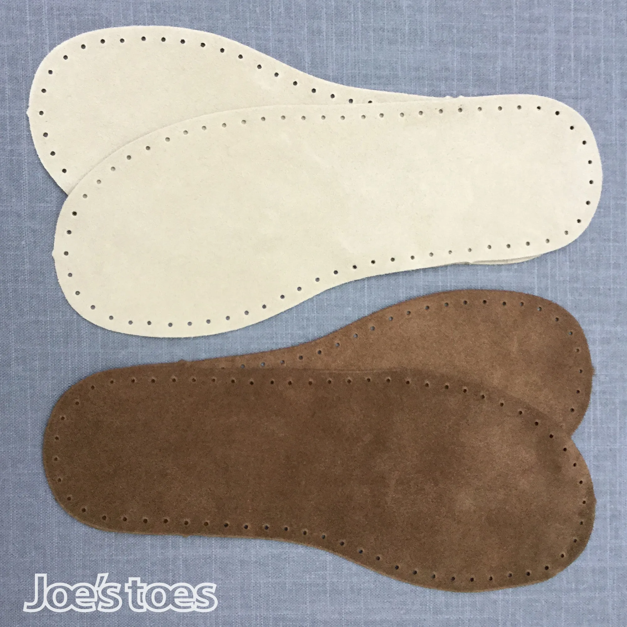 Joe's Toes Snuggly Crochet Slipper Kit with Suede Soles