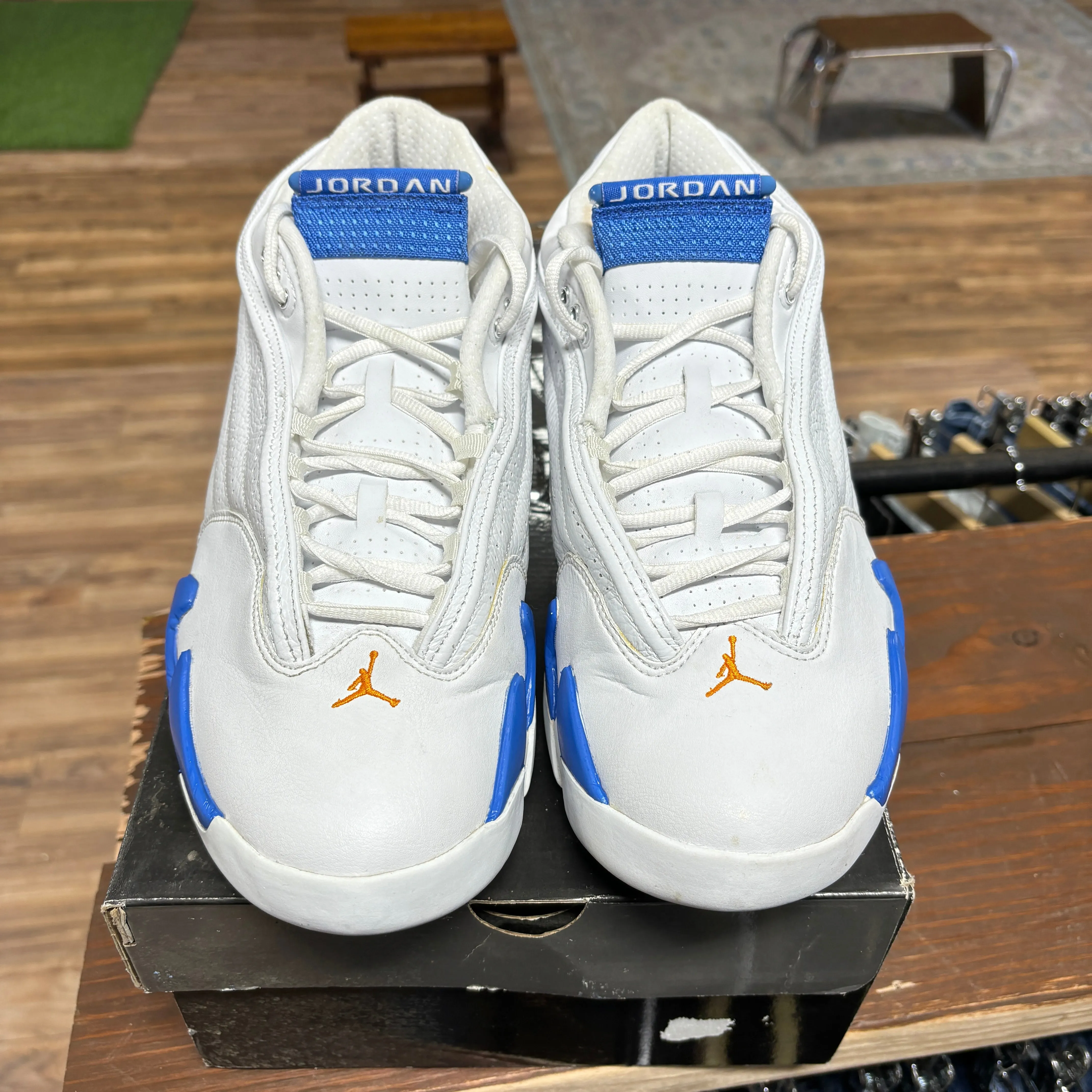 Jordan 14 'Pacific Blue' Size 13