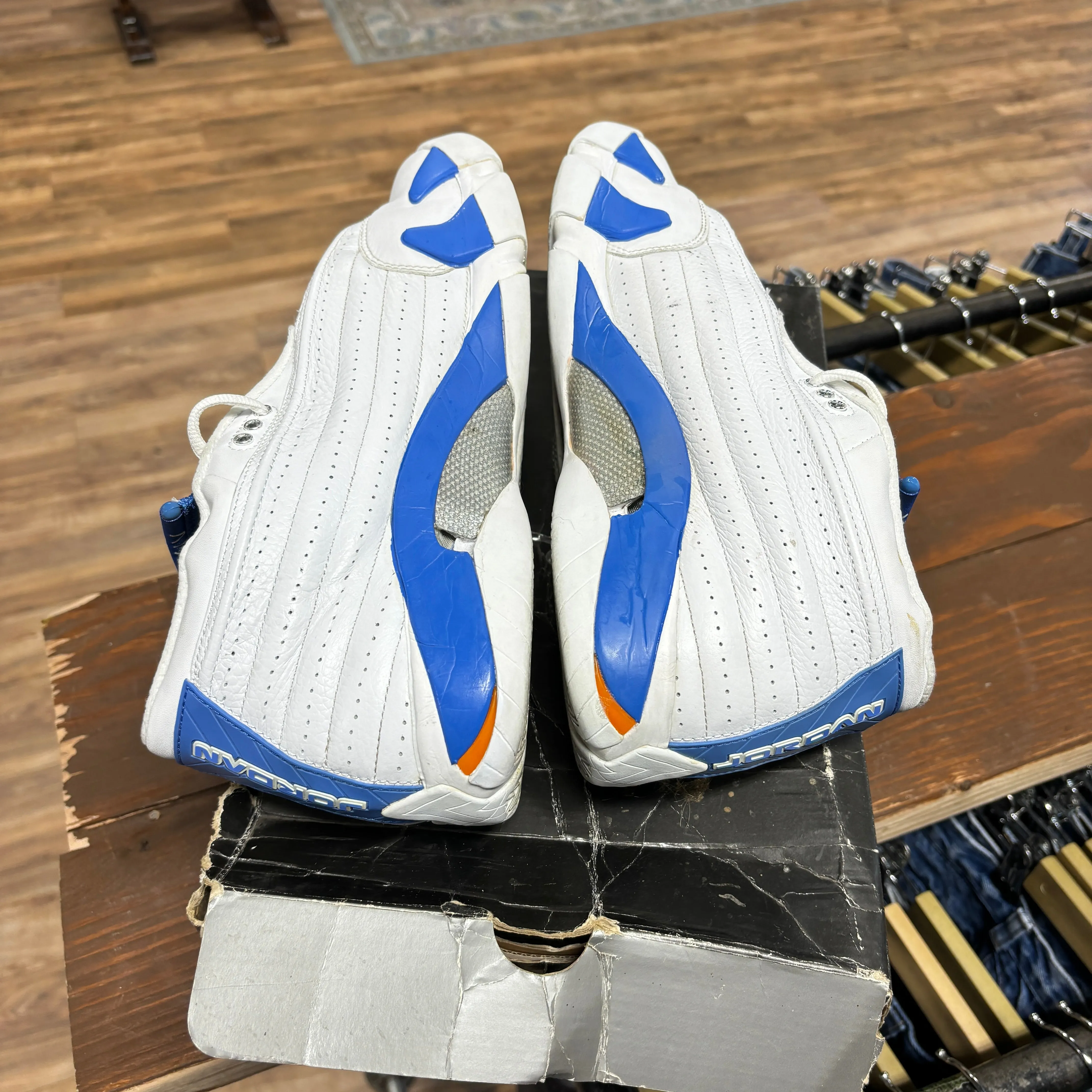 Jordan 14 'Pacific Blue' Size 13