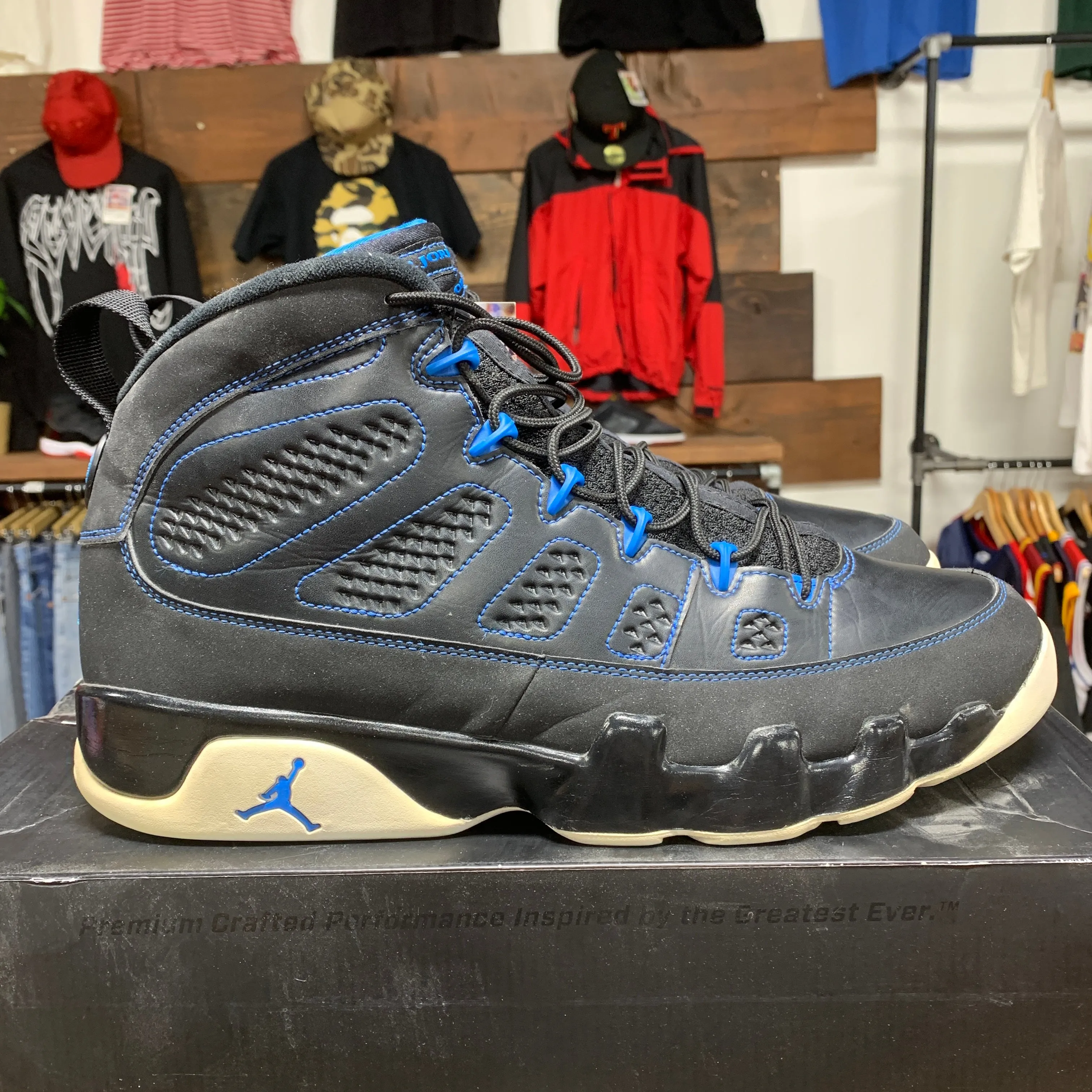 Jordan 9 'Photon Blue' Size 14