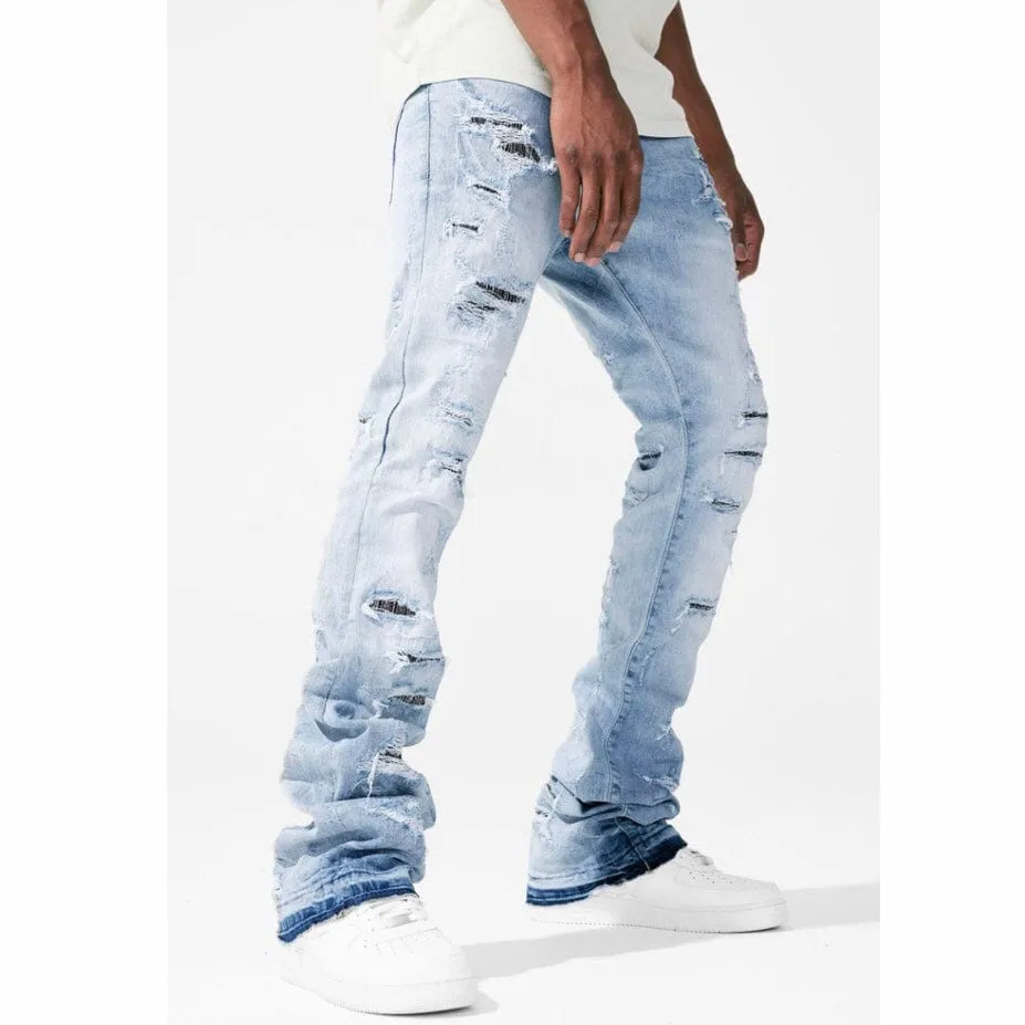 Jordan Craig Martin Stacked Wolverine Denim (Sky Blue) JTF1134