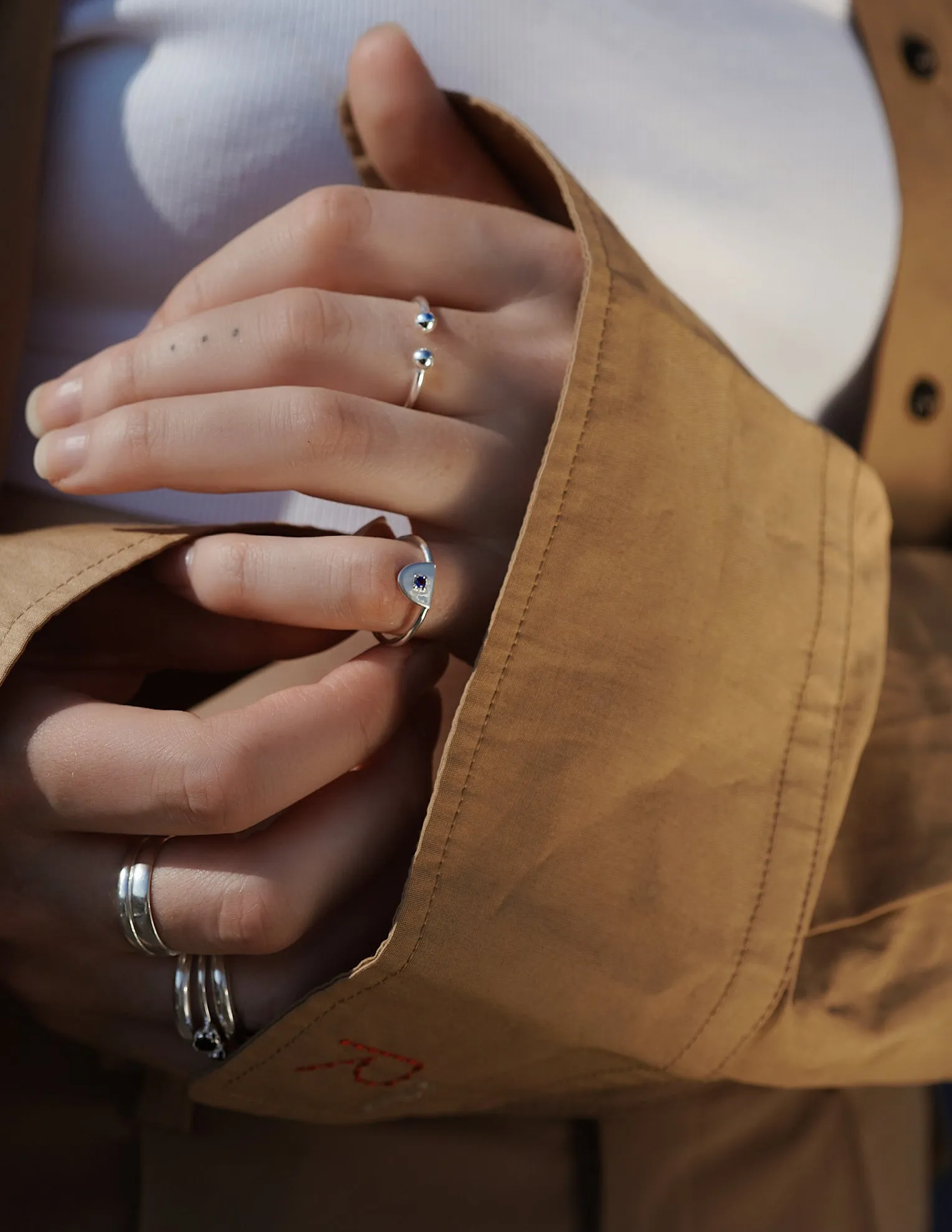 Karine ring <br>Silver