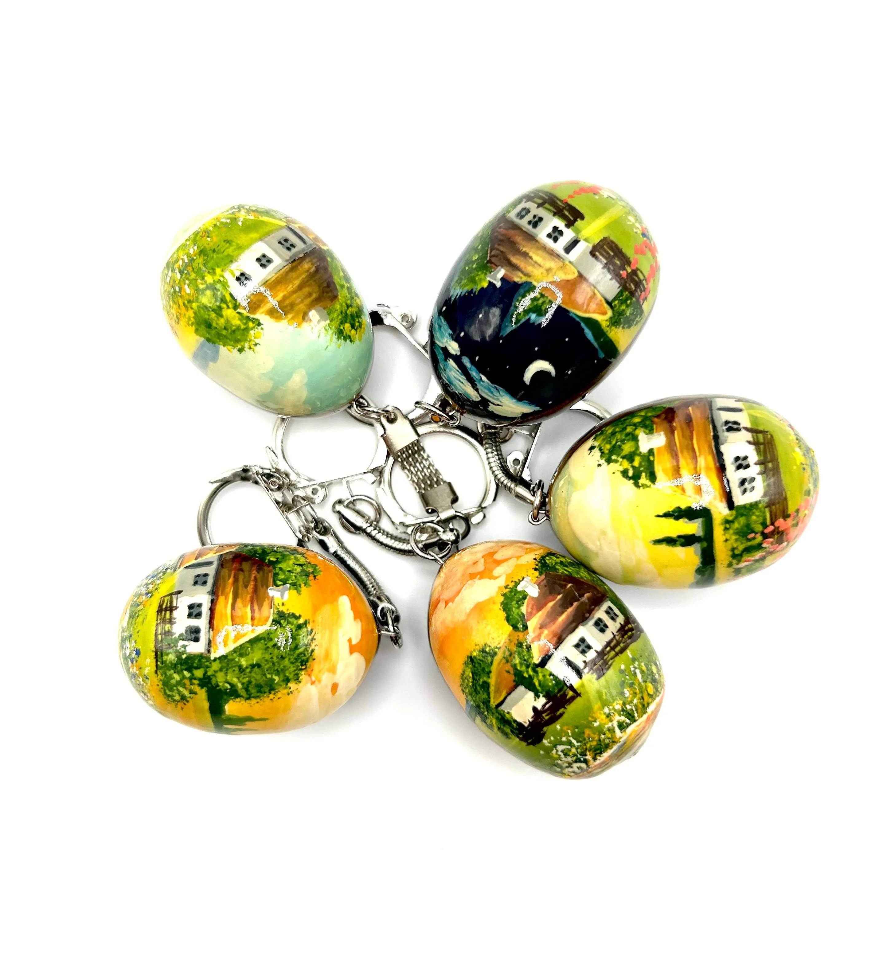 Keychain- “Ukrainian Pysanka”