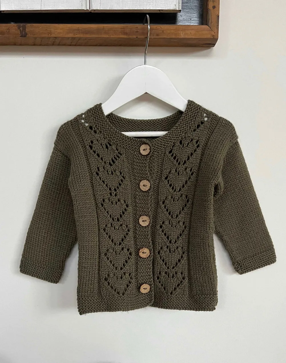 Kiwi Stitch & Co Lilly Cardigan Knitting Pattern 8ply