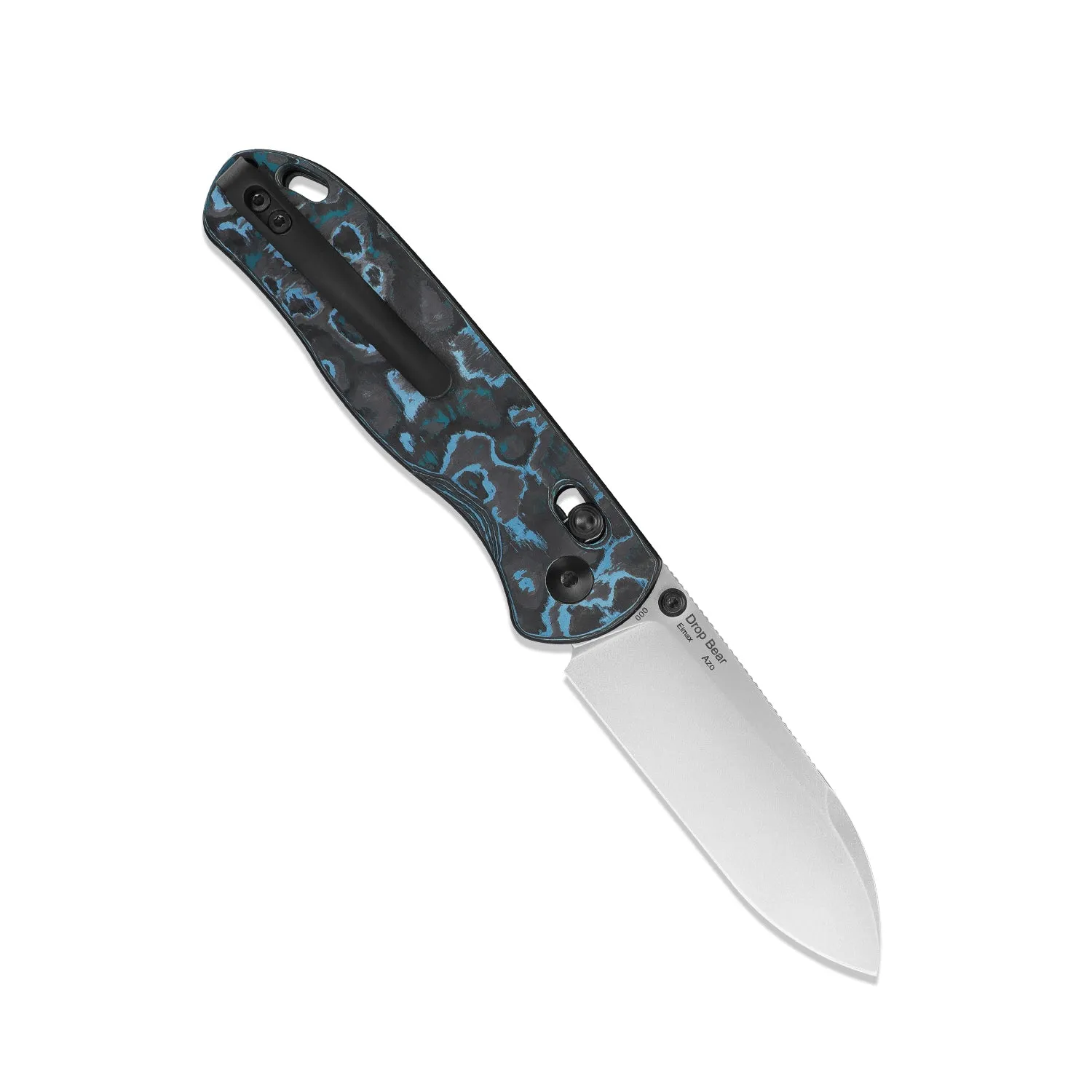 Kizer Azo Drop Bear Elmax Blade Clutch Lock Fatcarbon Ki3619A2 (2.97 Satin)