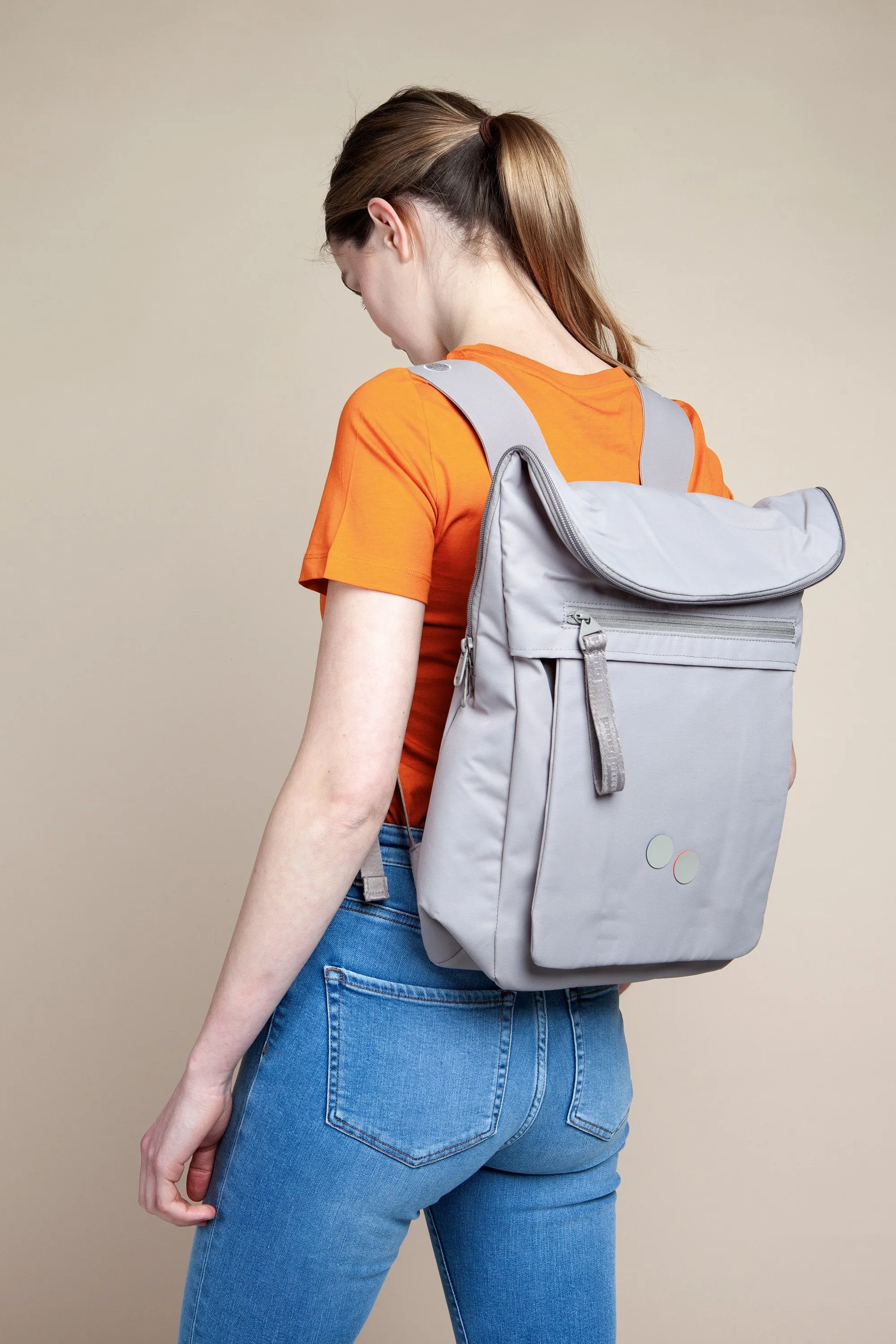 klak backpack cement taupe