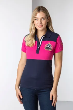 Ladies Contrast Polo Shirt - Bella