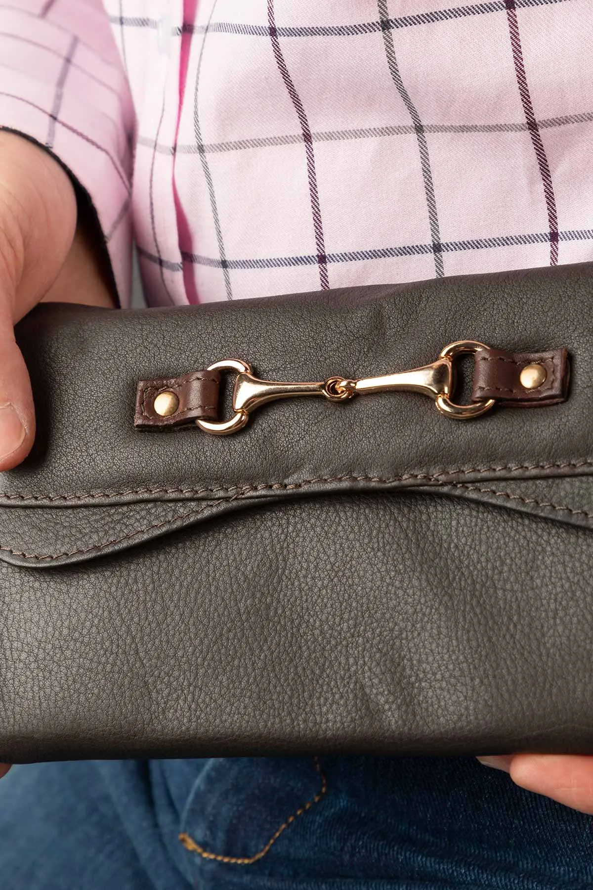 Ladies Leather Snaffle Purse - Helmsley